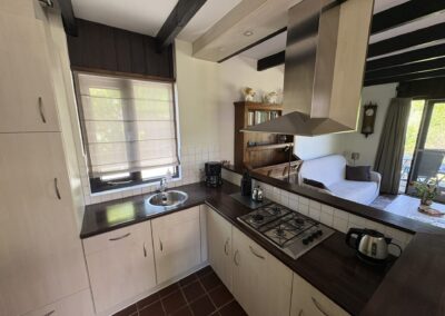 Keuken van vakantiehuis De Kateeker in Ootmarsum